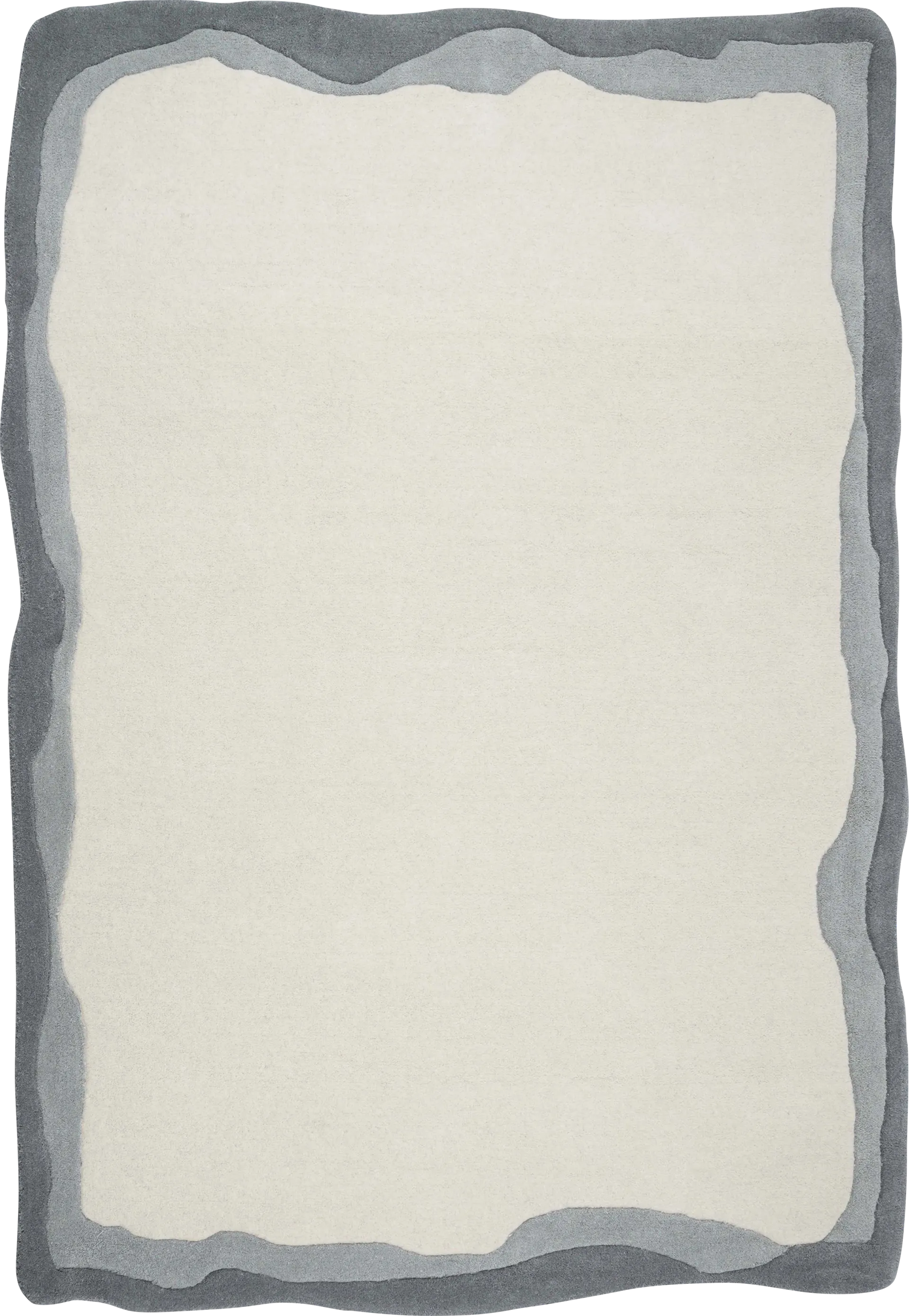 Petalshine Gray 5' x 7' Rug - Image 1