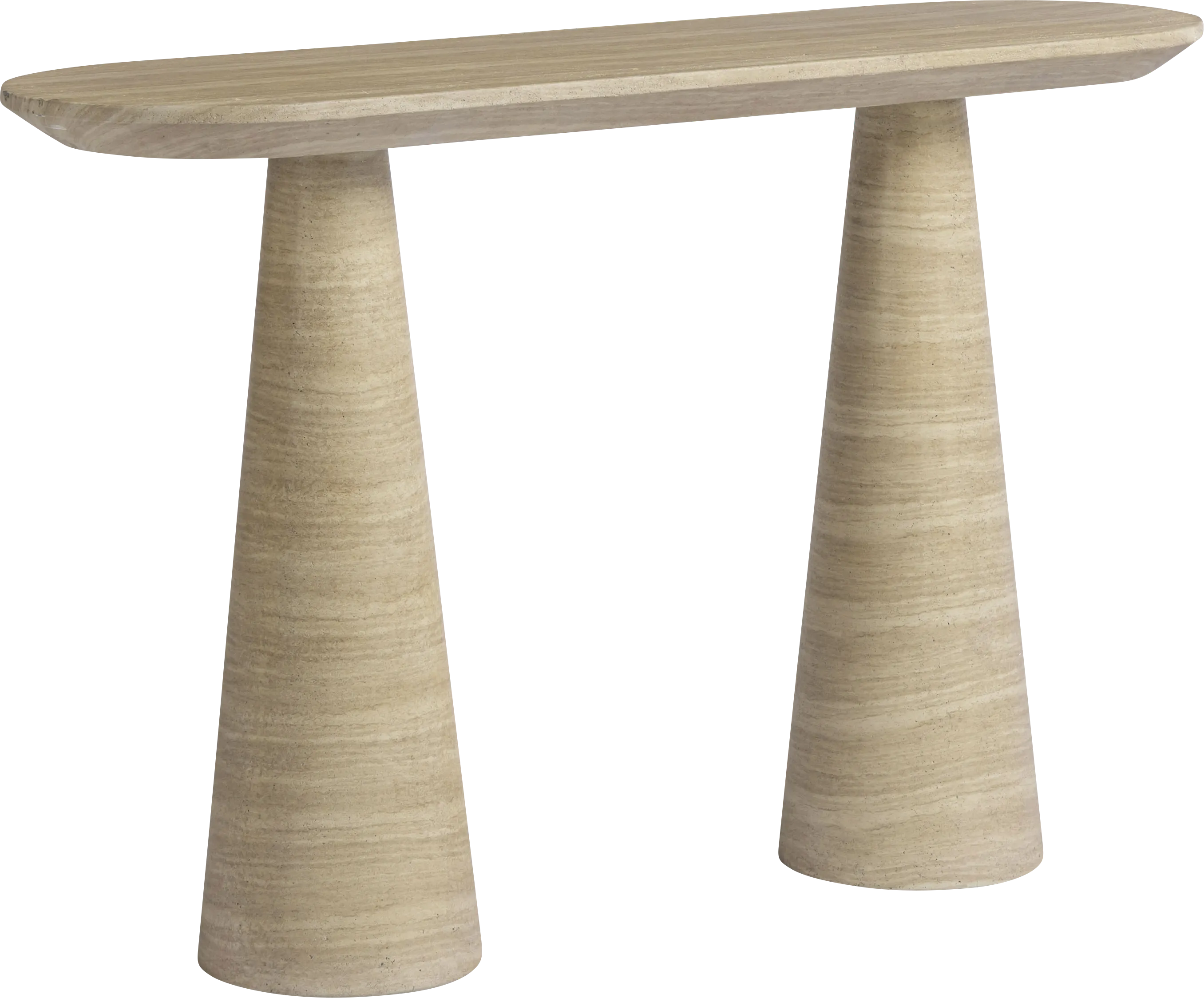 Rosehutt Light Brown Console Table - Thumbnail - Image 1