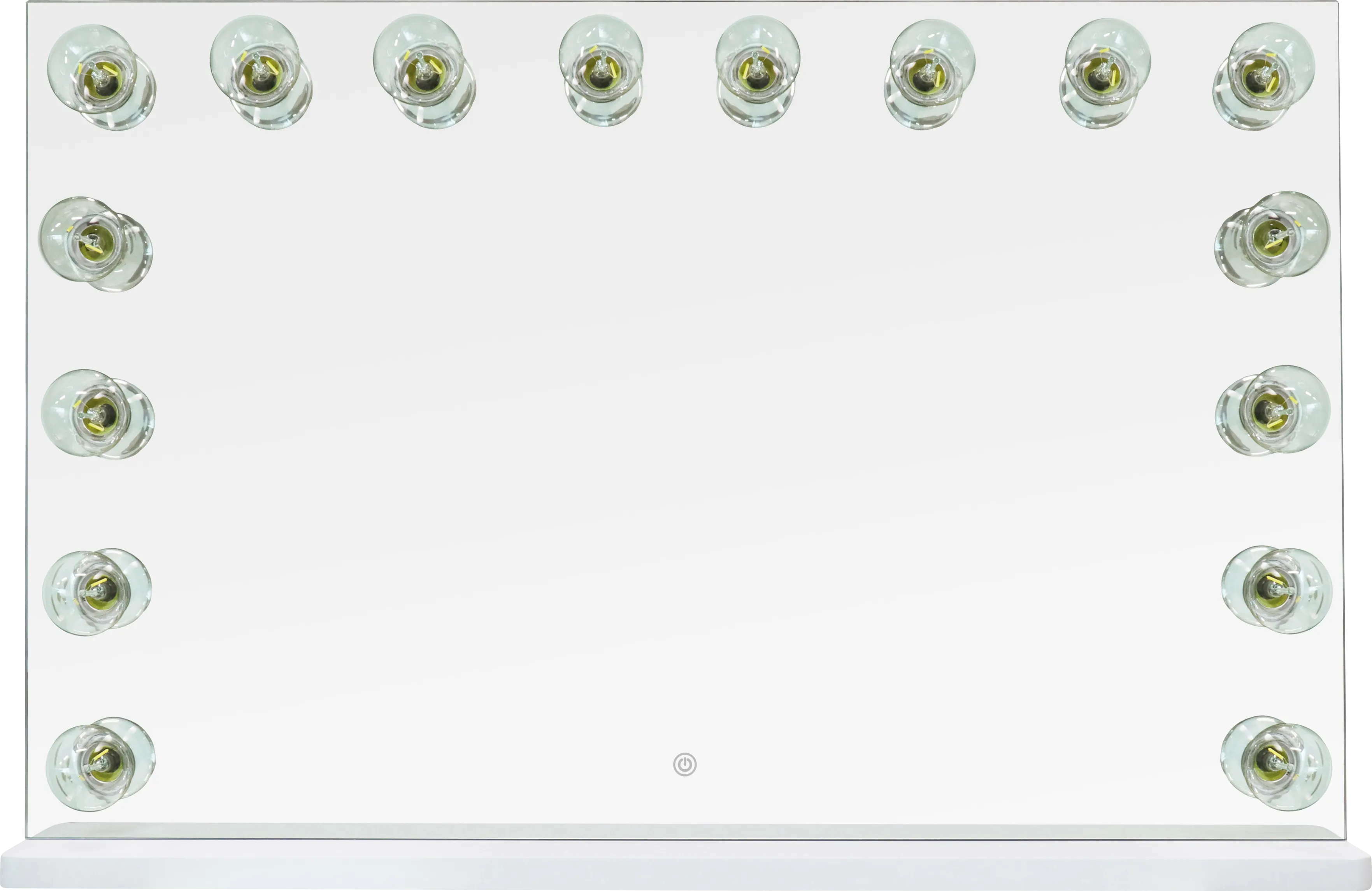 Stella Dell II White Vanity Mirror - Thumbnail - Image 1