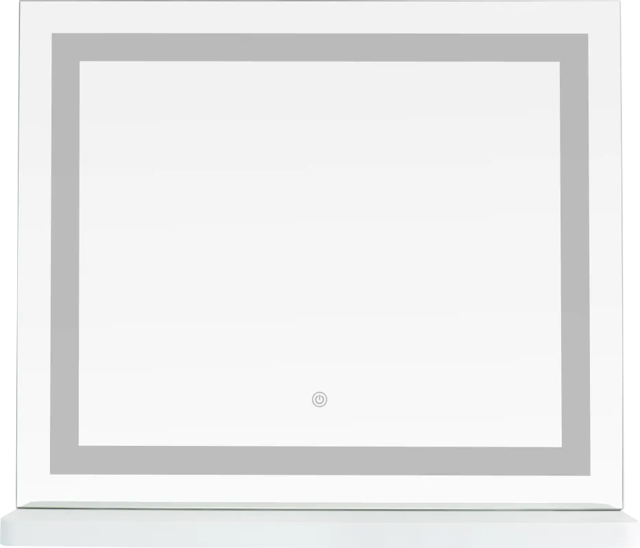 Marshbank I Silver Vanity Mirror