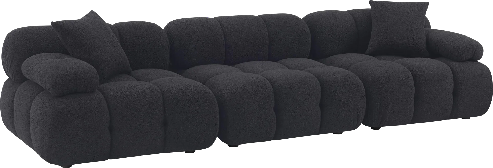 Crianza Black Sofa - Image 1