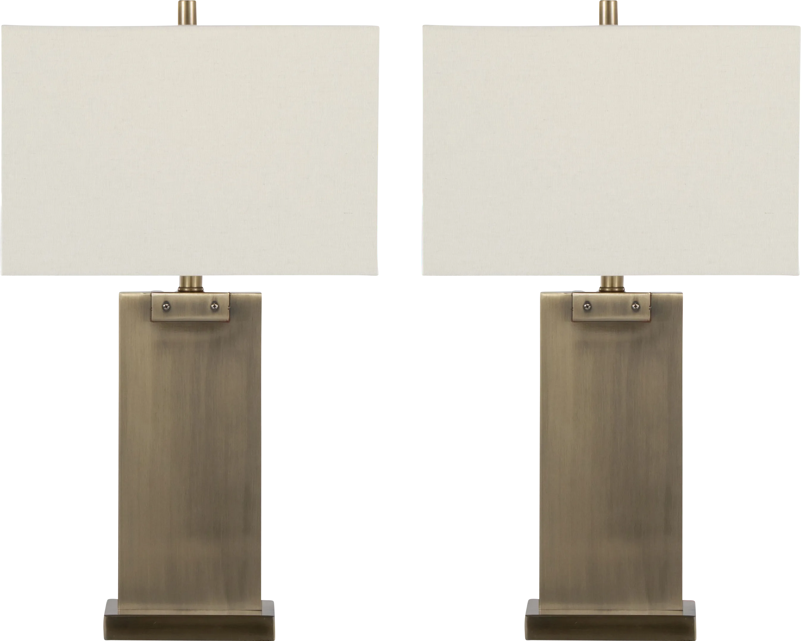 Dalliotte Hollow Brass Lamp, Set of 2 - Thumbnail - Image 1