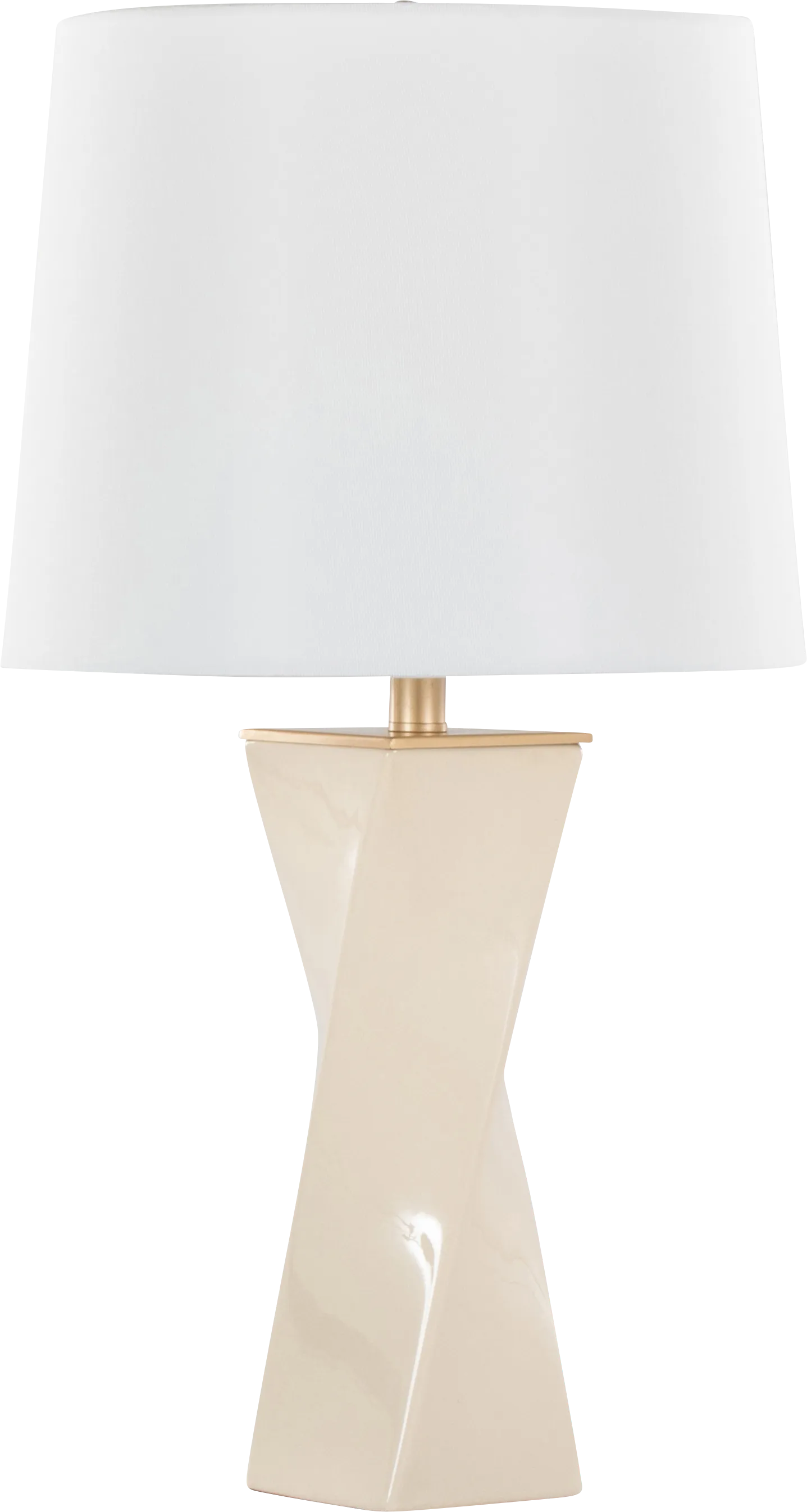 Macon Trail Cream Lamp - Thumbnail - Image 1