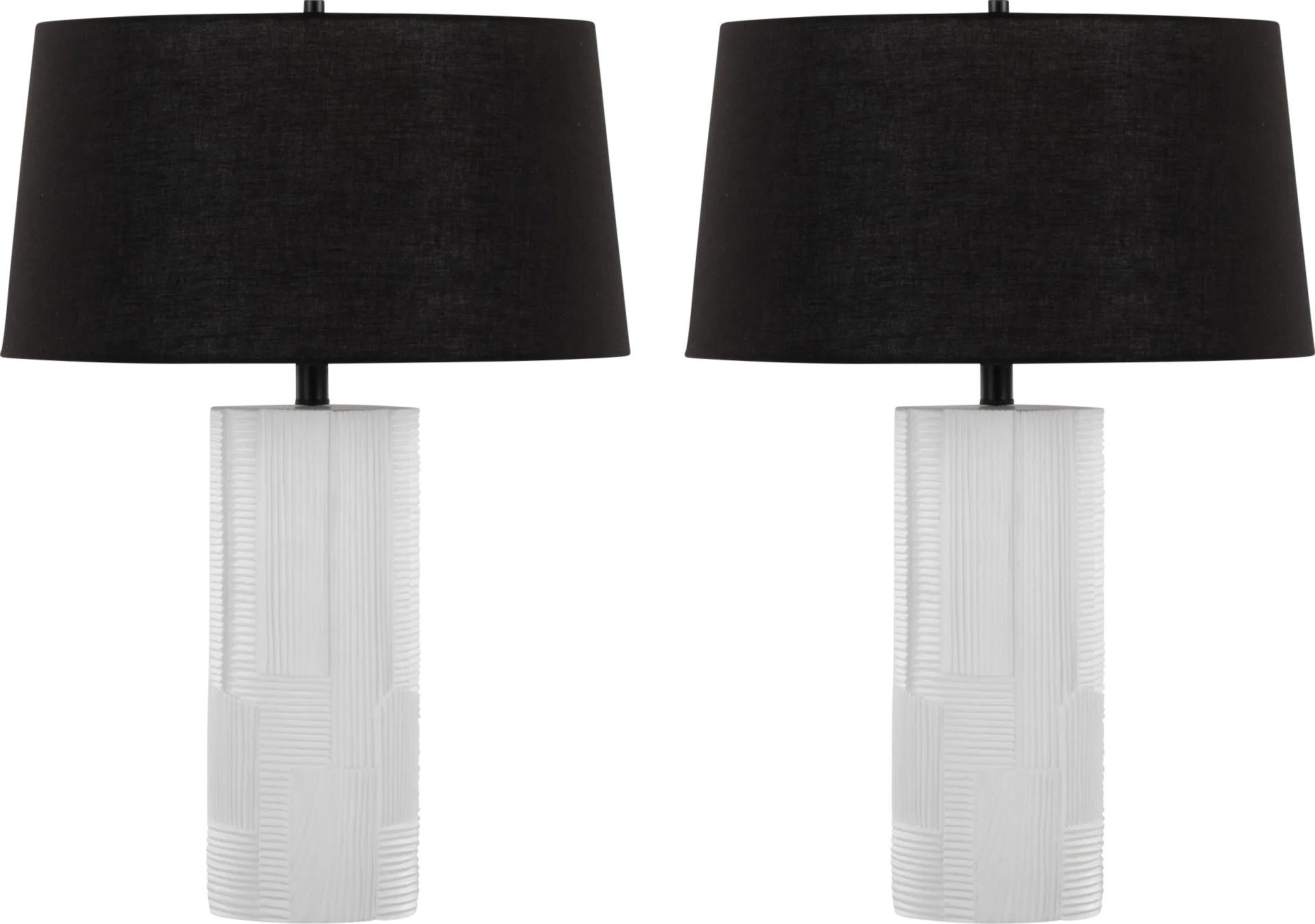 Sloan Estates Cream Lamp, Set of 2 - Image 1