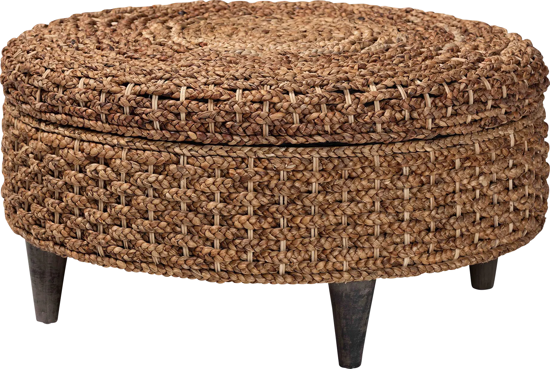 Ghostnite Brown Storage Ottoman