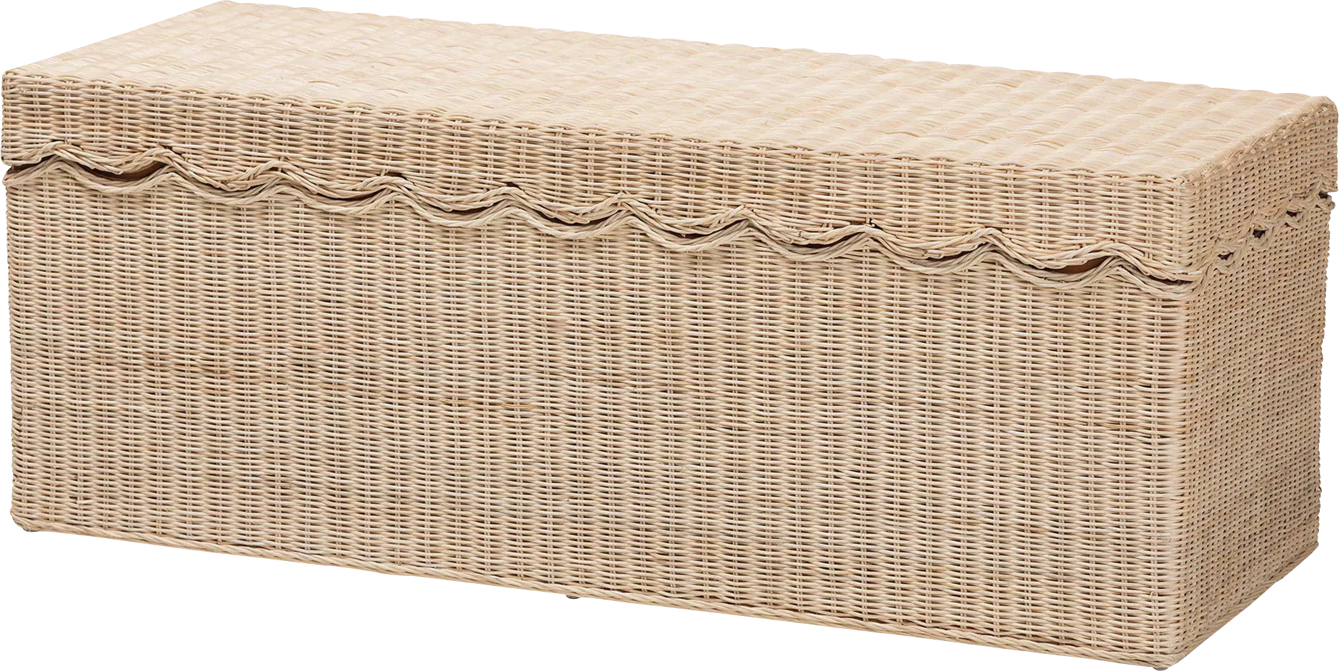 Blossomtales Brown Storage Bench - Thumbnail - Image 1