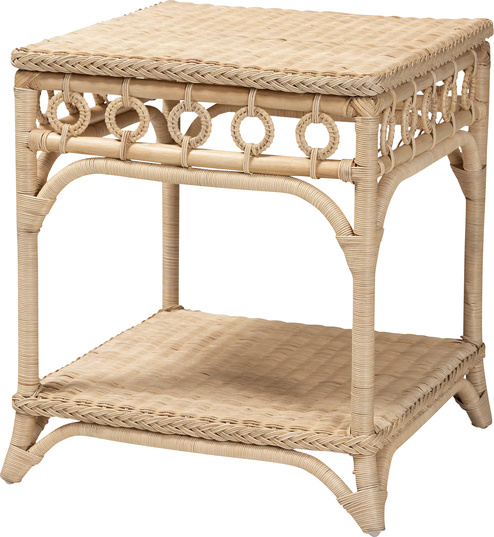 Timberbar Brown End Table - Thumbnail - Image 1