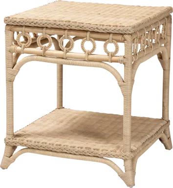 Timberbar Brown End Table