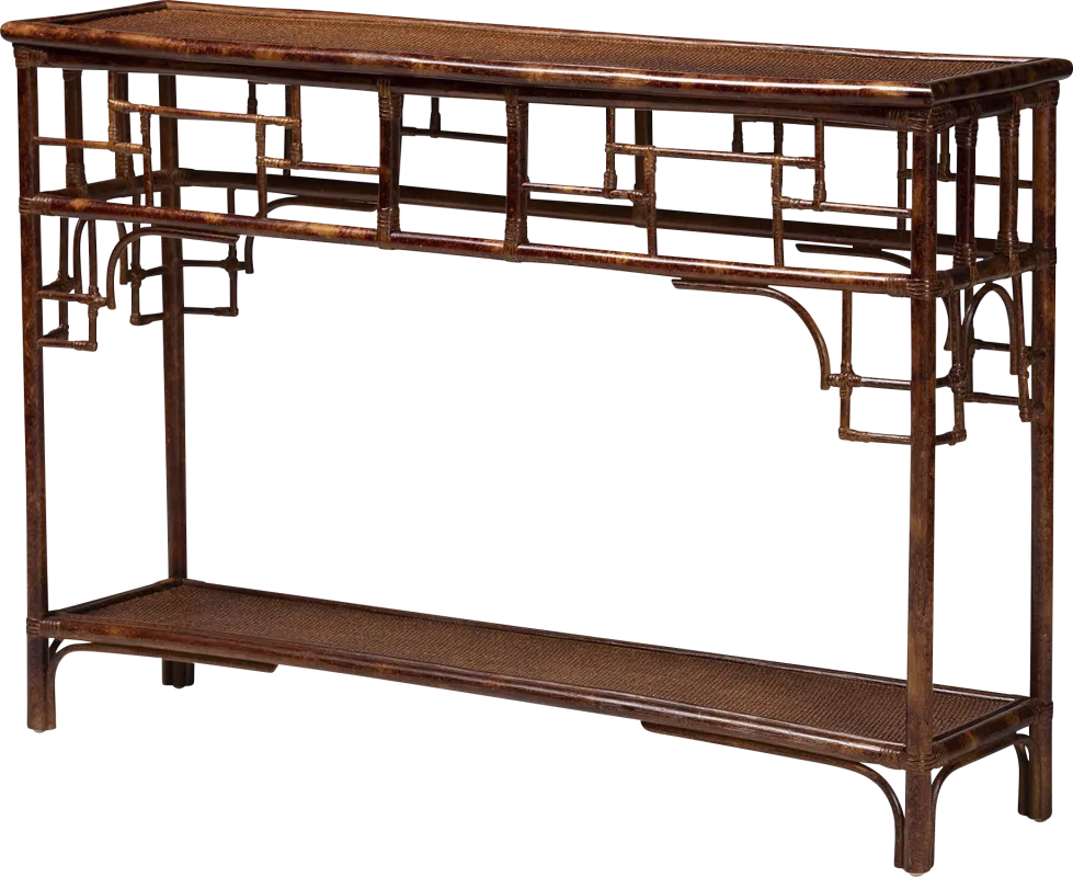 Shadehat Brown Console Table