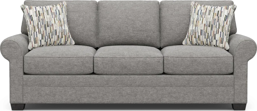 Bellingham Gray Textured Sofa