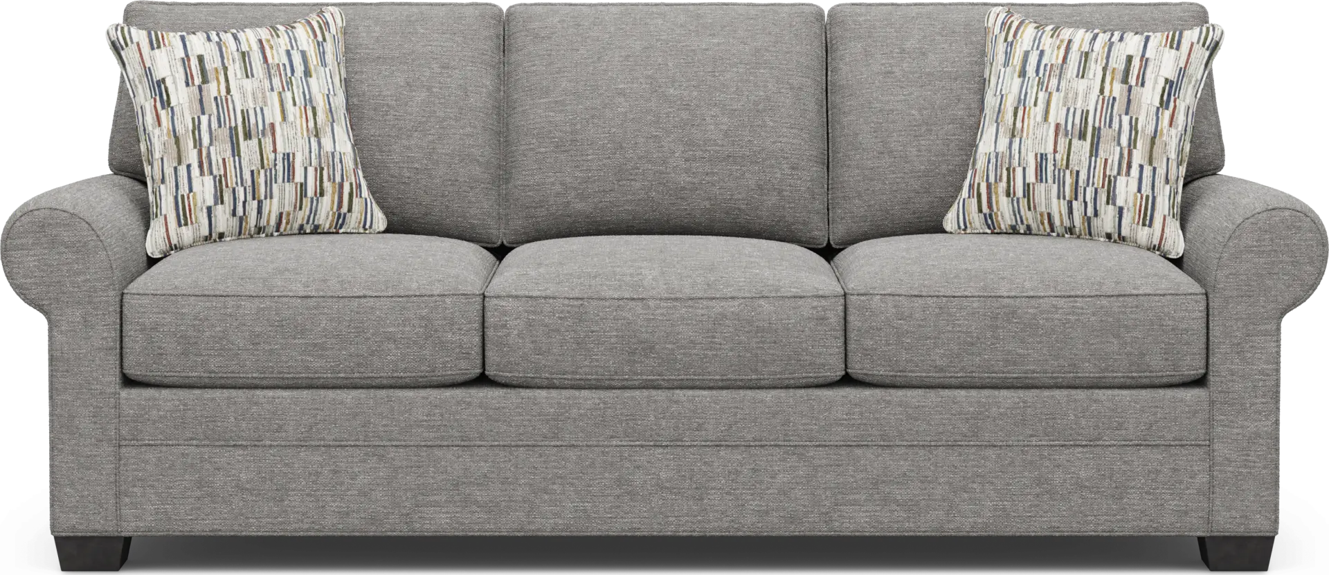Bellingham Gray Textured Sofa