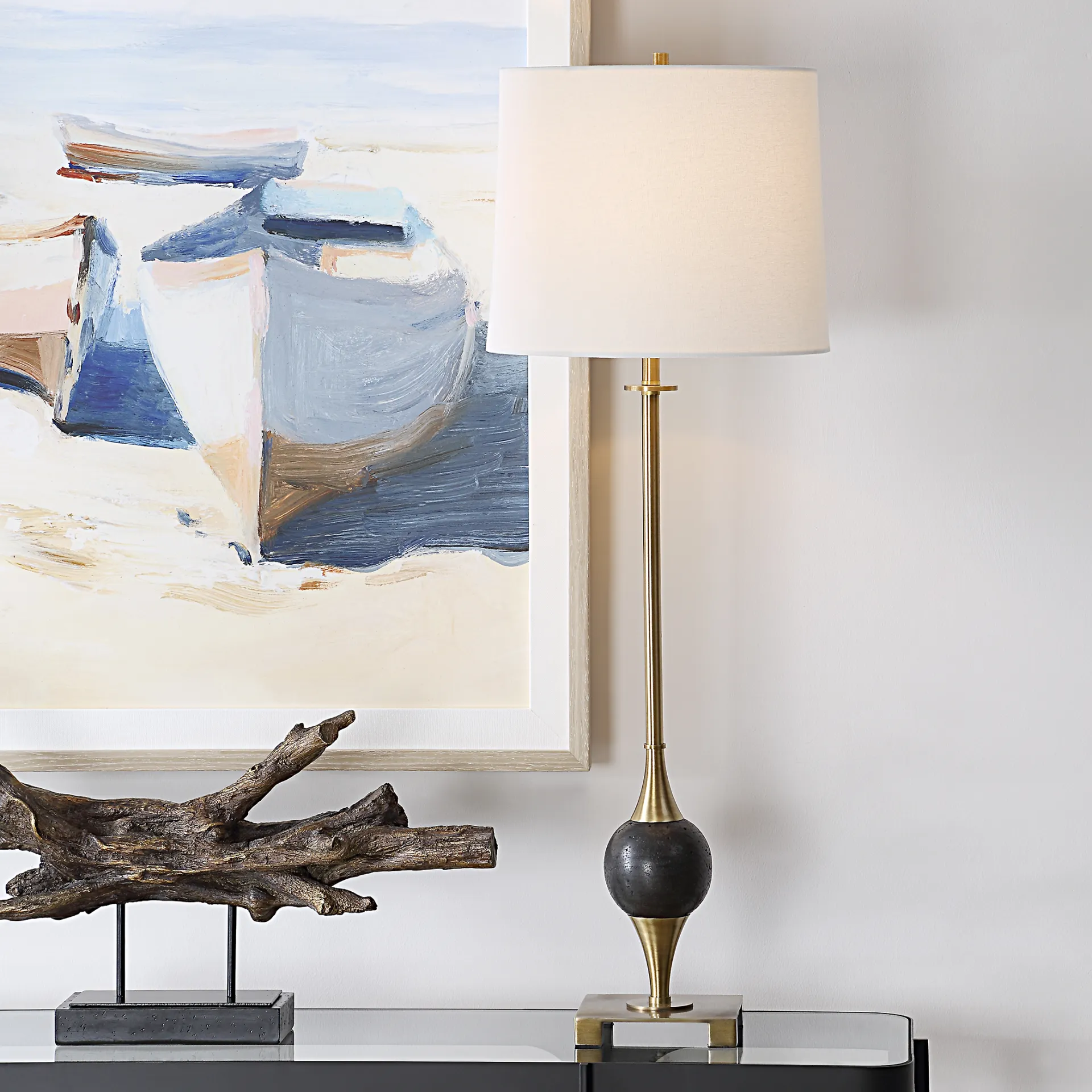 Lasky Bend Brass Lamp - Image 2