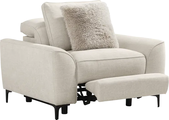 Aspen Sand Dual Power Recliner