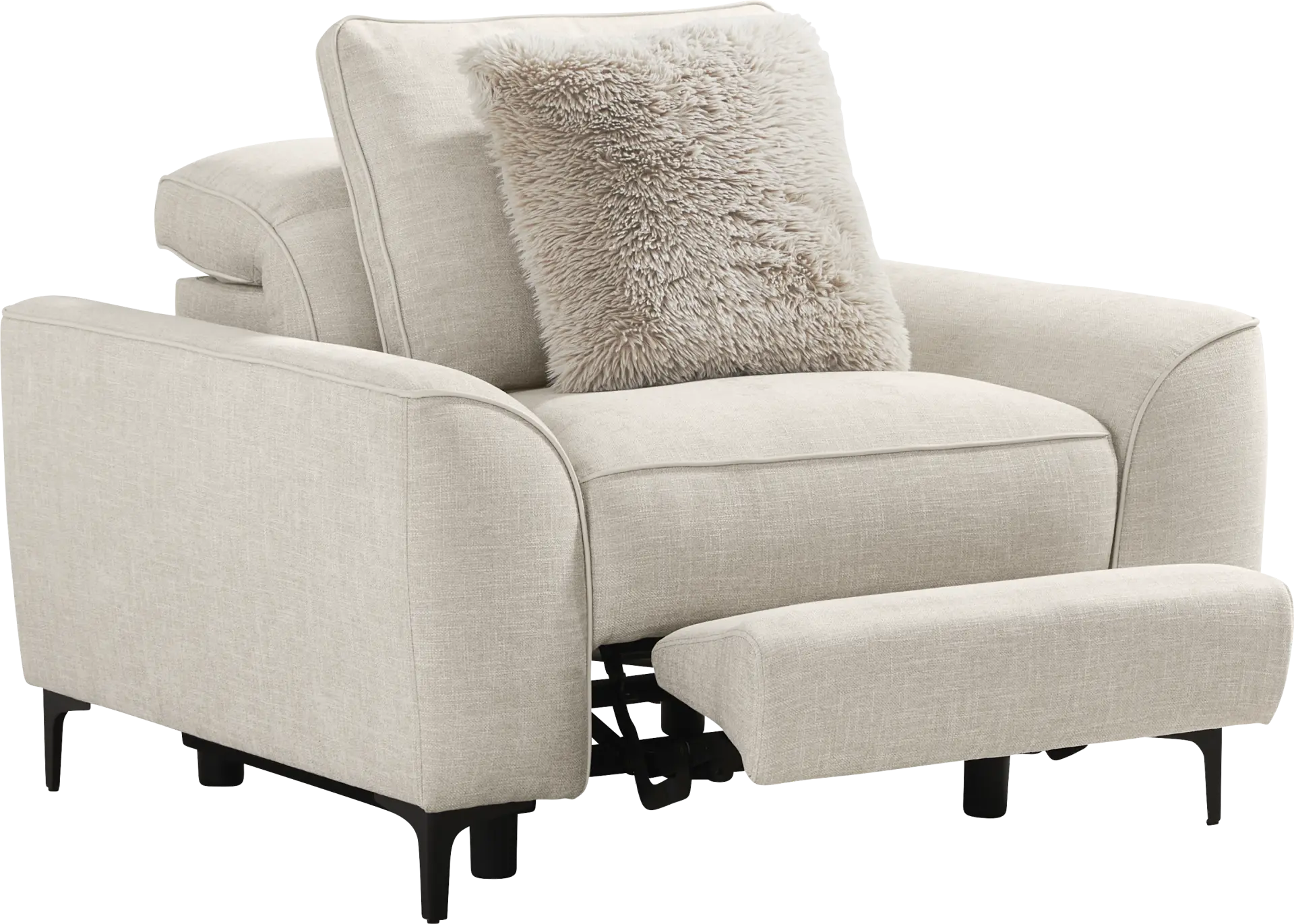 Aspen Sand Dual Power Recliner