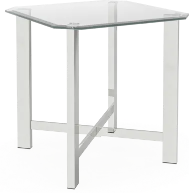 Teagan Silver End Table