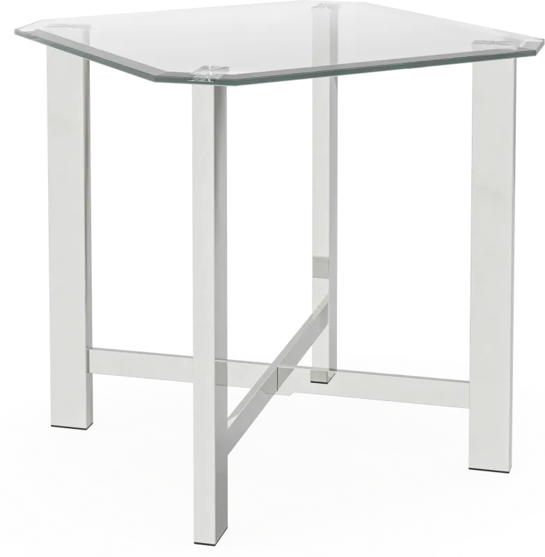 Teagan Silver End Table