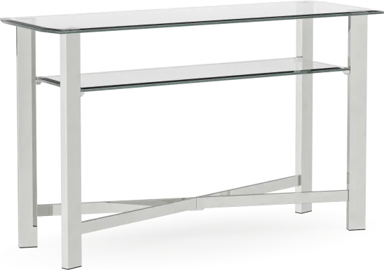Teagan Silver Sofa Table