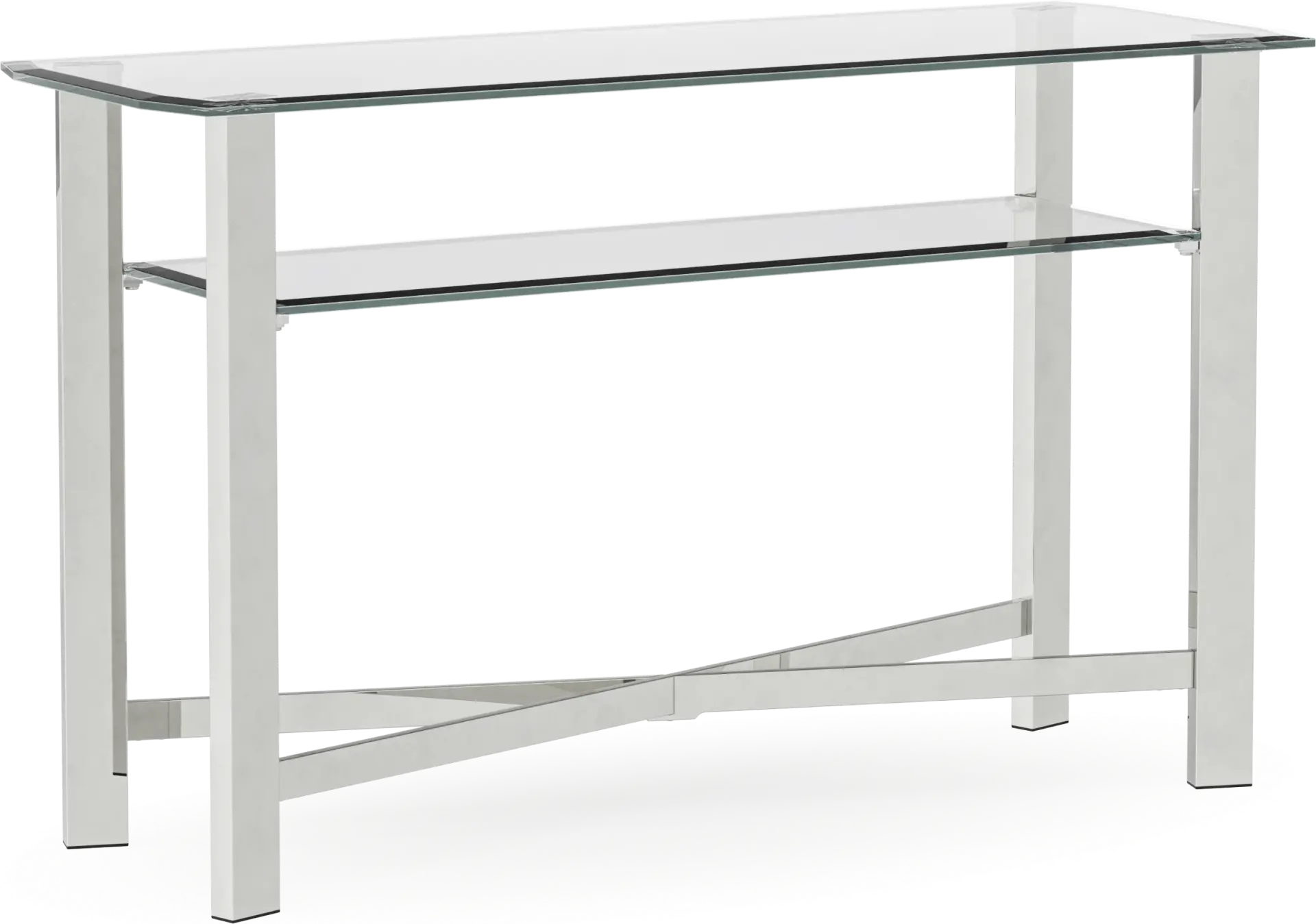 Teagan Silver Sofa Table