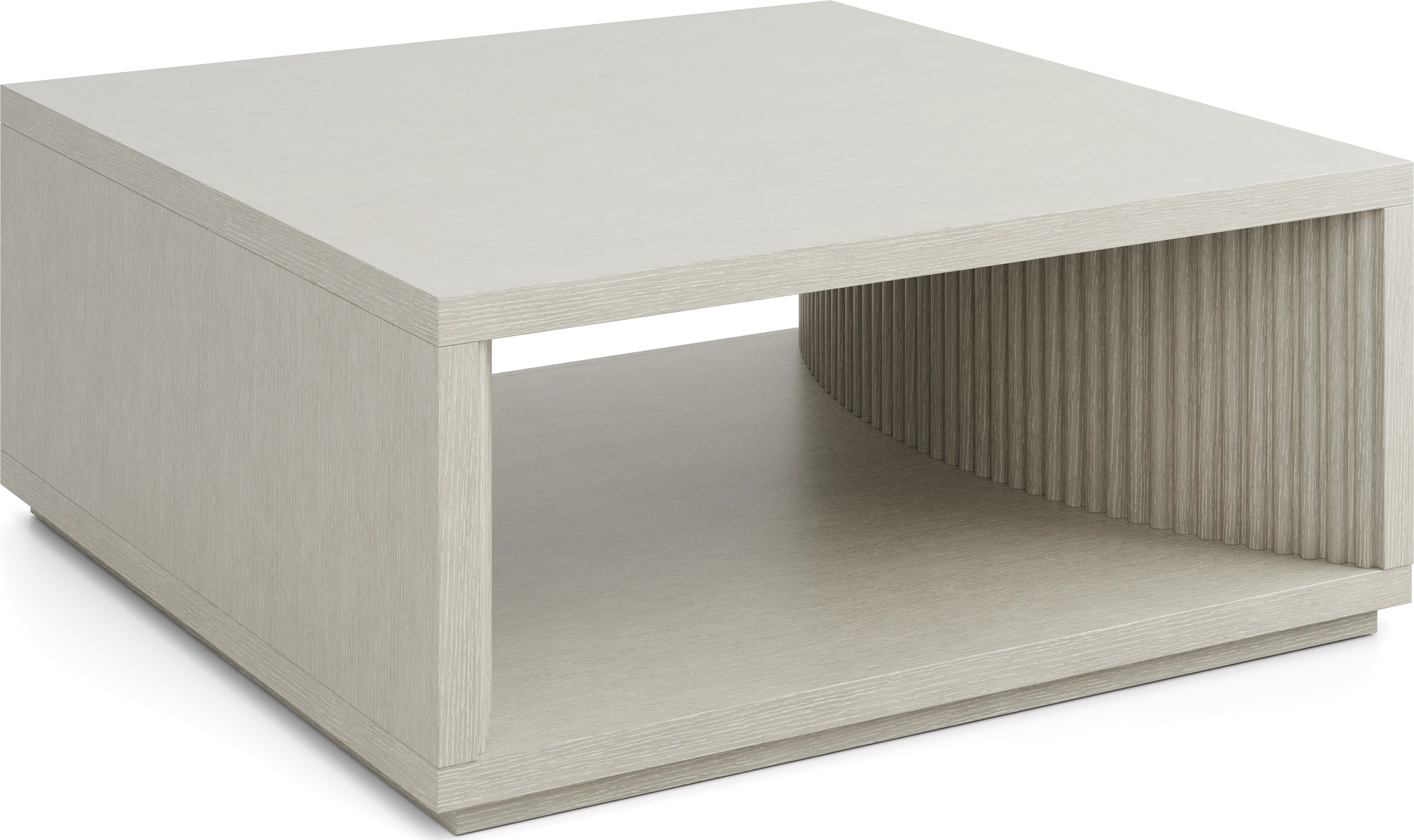 Eastchester White Square Cocktail Table - Thumbnail - Image 1