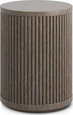 Eastchester Brown Chairside Table