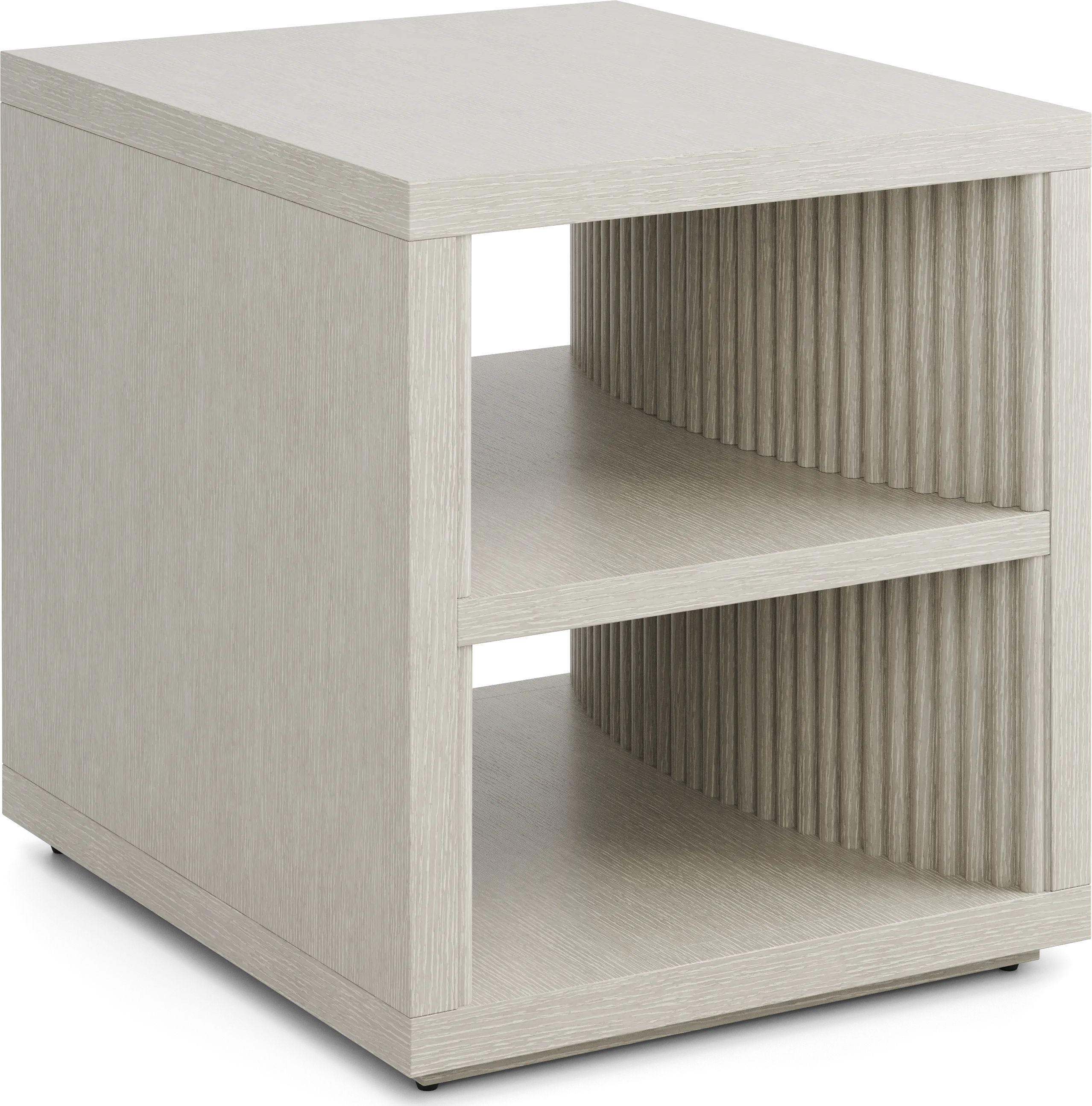 Eastchester White End Table - Thumbnail - Image 1