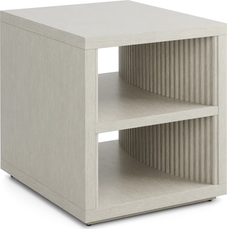 Eastchester White End Table