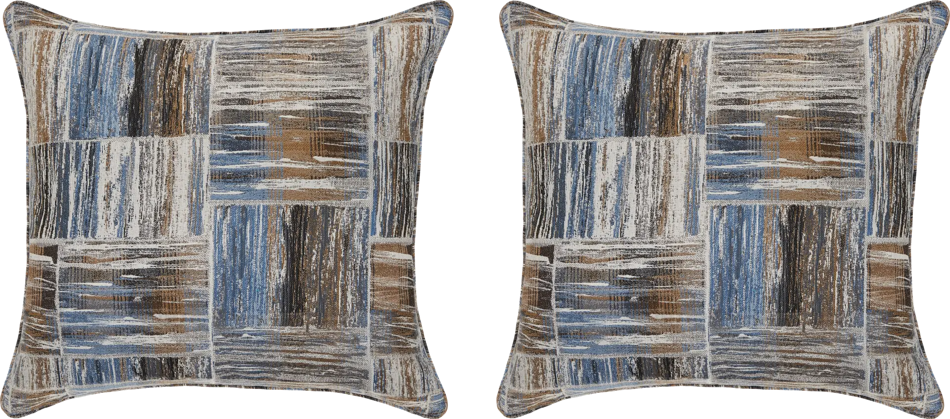 Crafted Navy Toss Pillow Pair