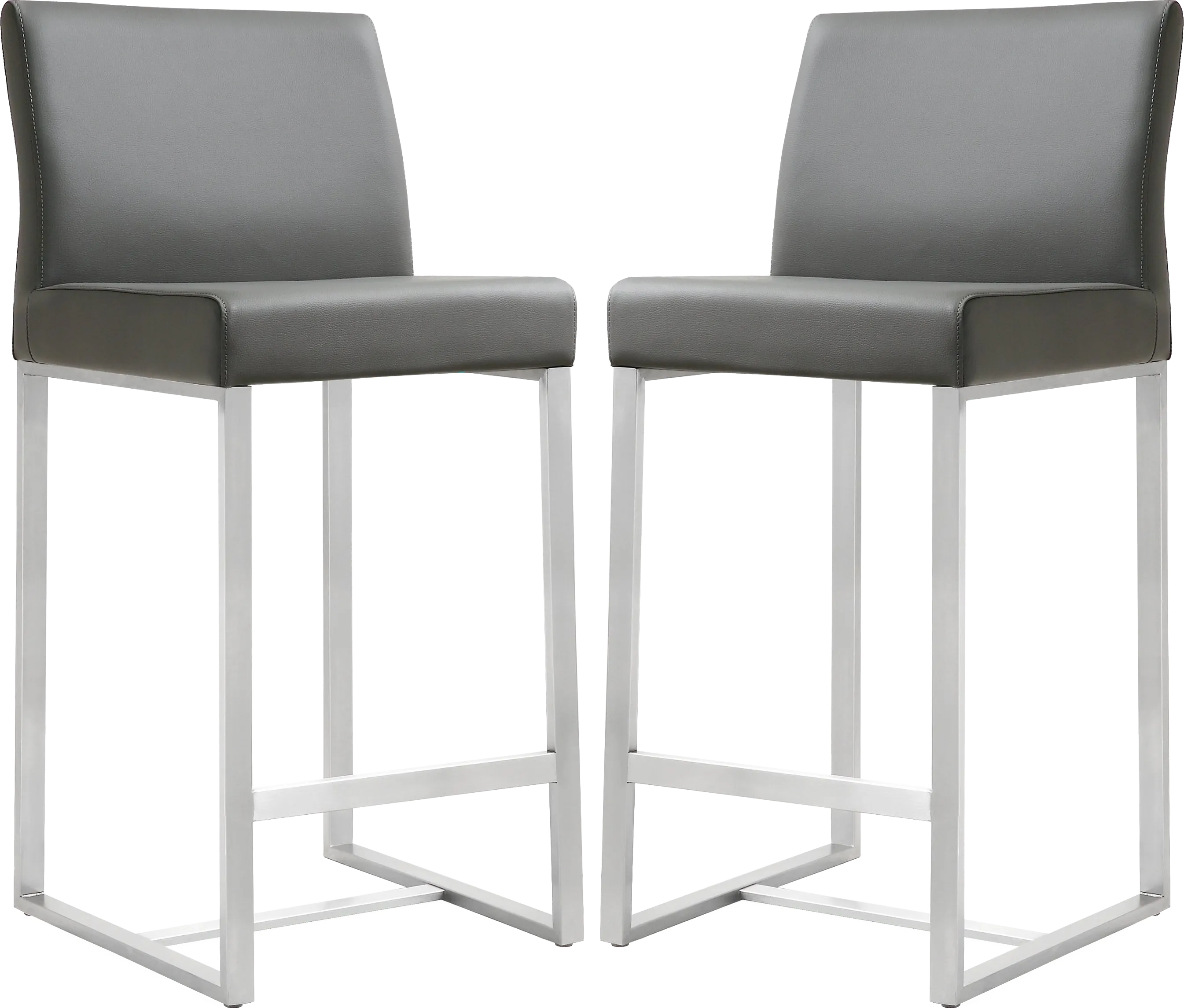 Silas Gray Counter Height Stools (Set of 2) - Thumbnail - Image 1