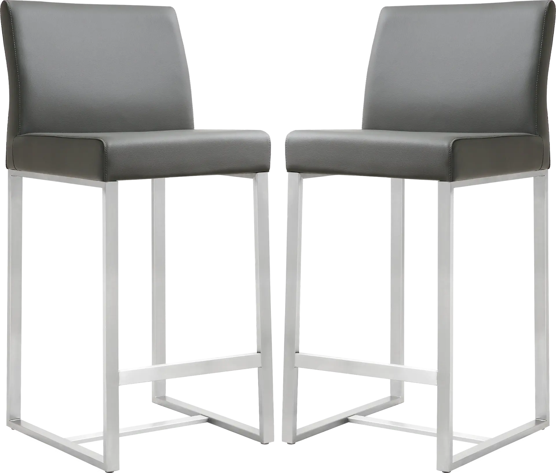 Silas Gray Counter Height Stools (Set of 2)