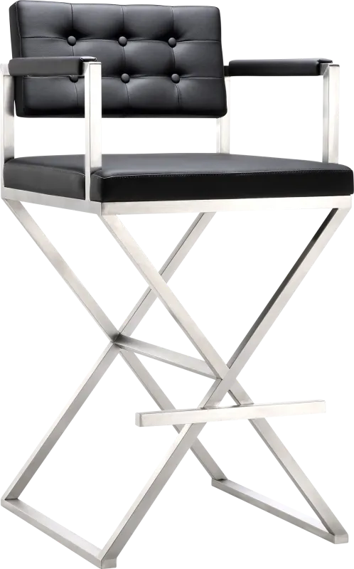 Director Black Barstool