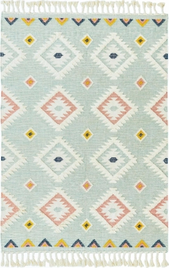 Mulde Aqua 7'1 x 10' Rug