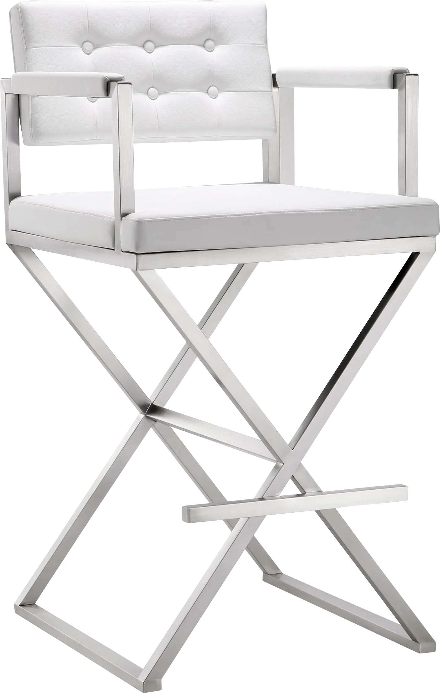 Director White Barstool - Image 1