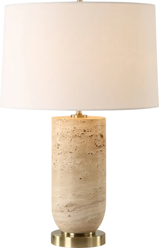 Dean Estates Beige Lamp