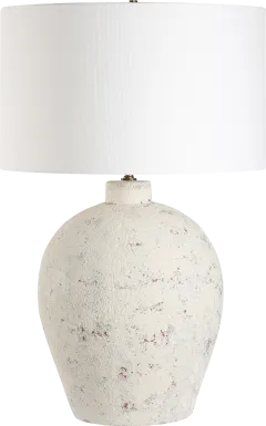 Oxley Oaks White Lamp