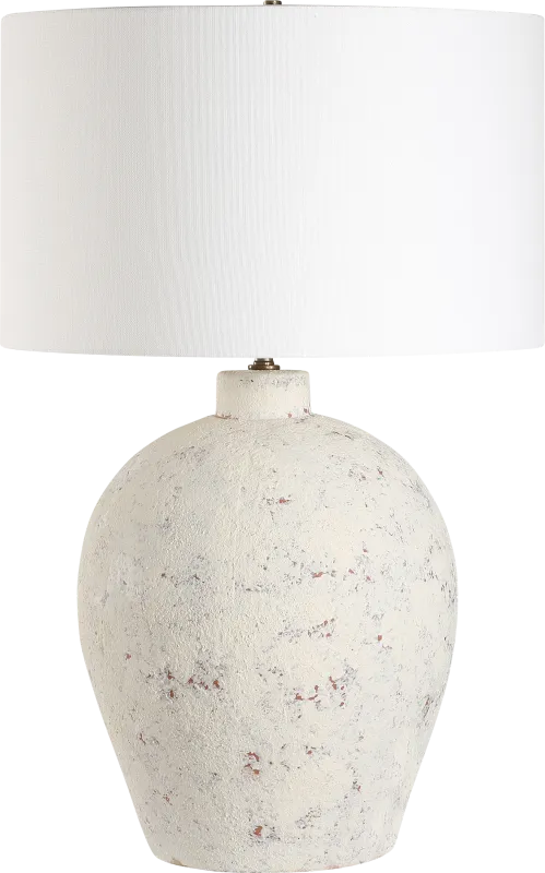 Oxley Oaks White Lamp