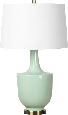 Peoria Loop Green Lamp
