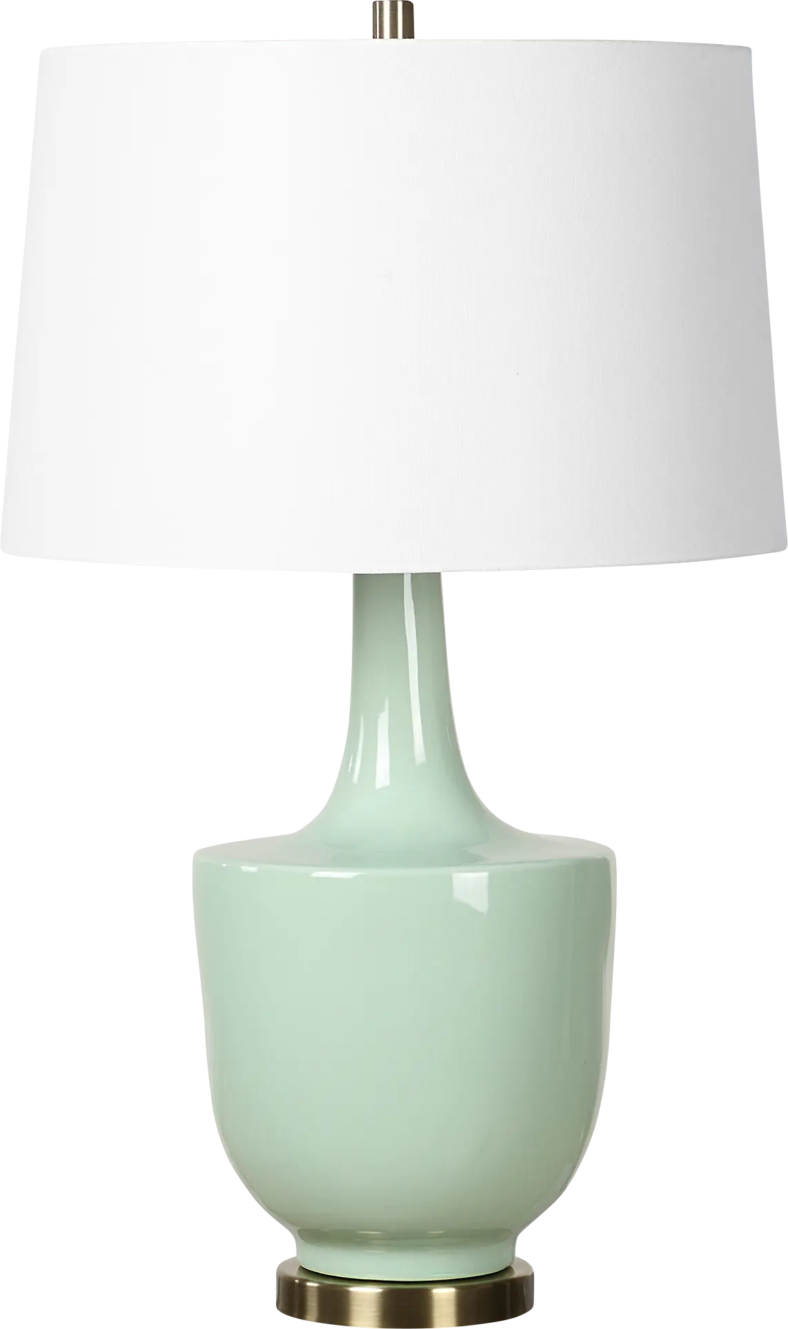 Peoria Loop Green Lamp