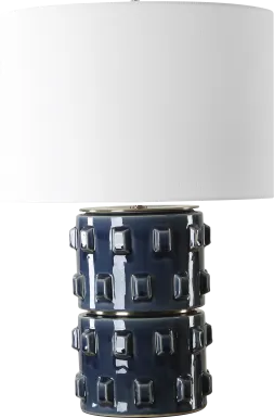 Lanark Hollow Blue Lamp