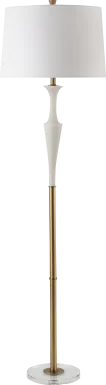 Ivanhoe Alley Brass Floor Lamp