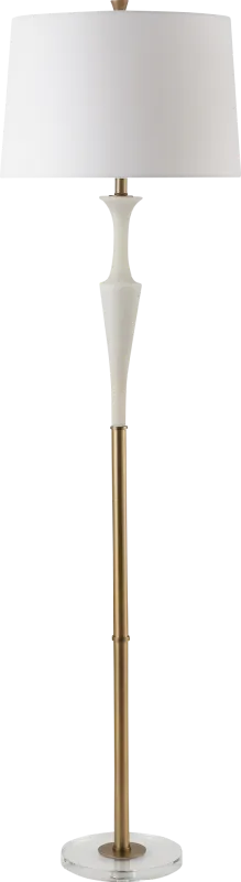 Ivanhoe Alley Brass Floor Lamp