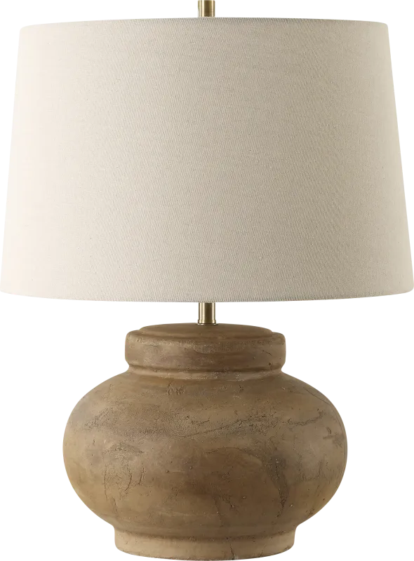 Gilbo Circle Brown Lamp