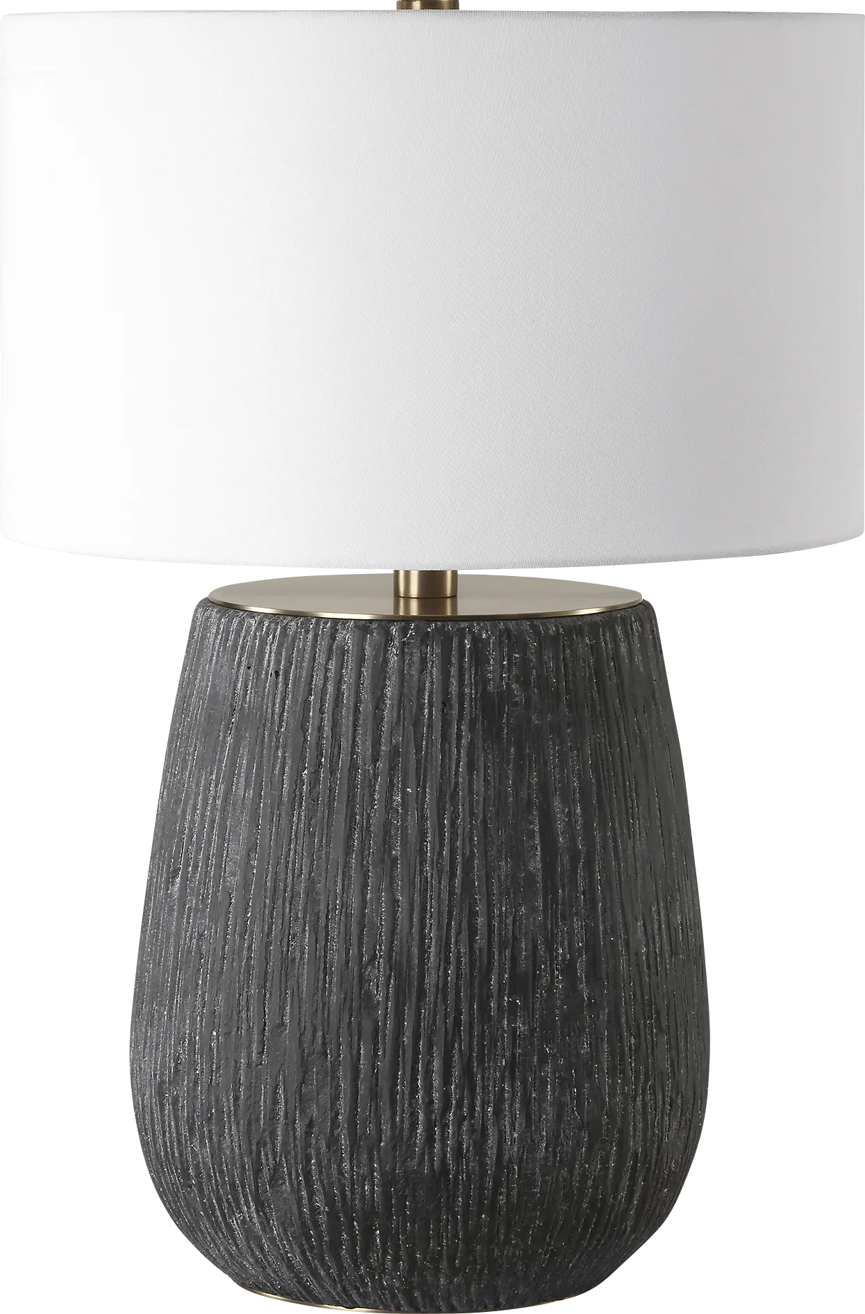 Carten Post Black Lamp