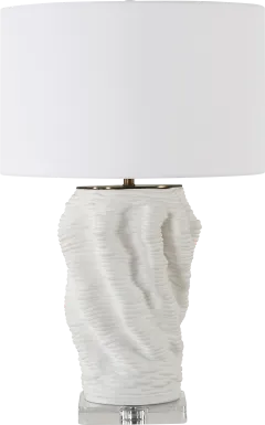 Hyacinth Boulevard White Lamp