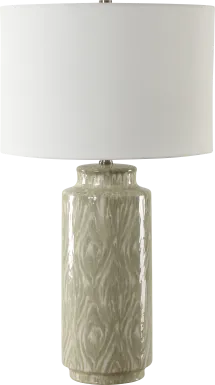 Dubois Lane Green Lamp