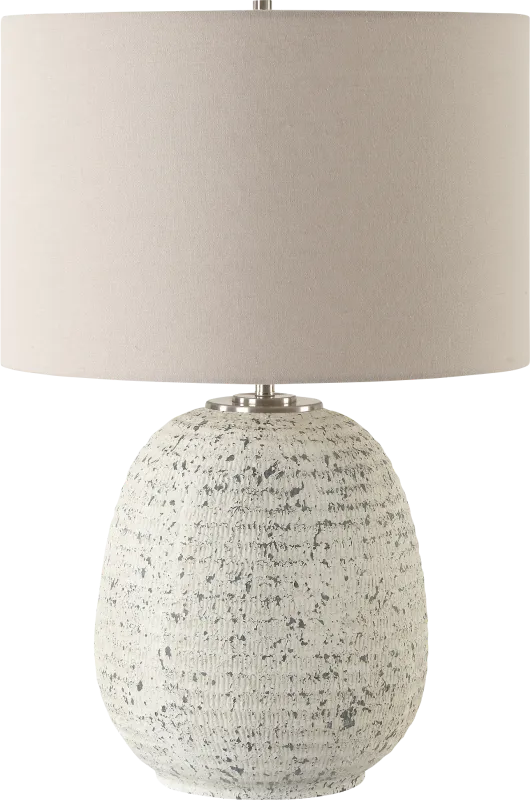 Lamphere Park Ivory Lamp