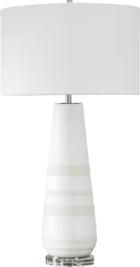 Hart Edge White Lamp