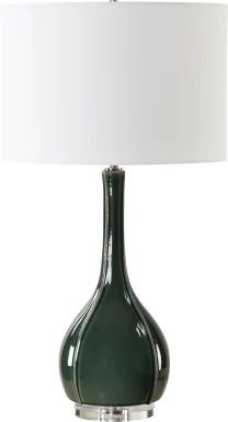 Athens Bay Green Lamp