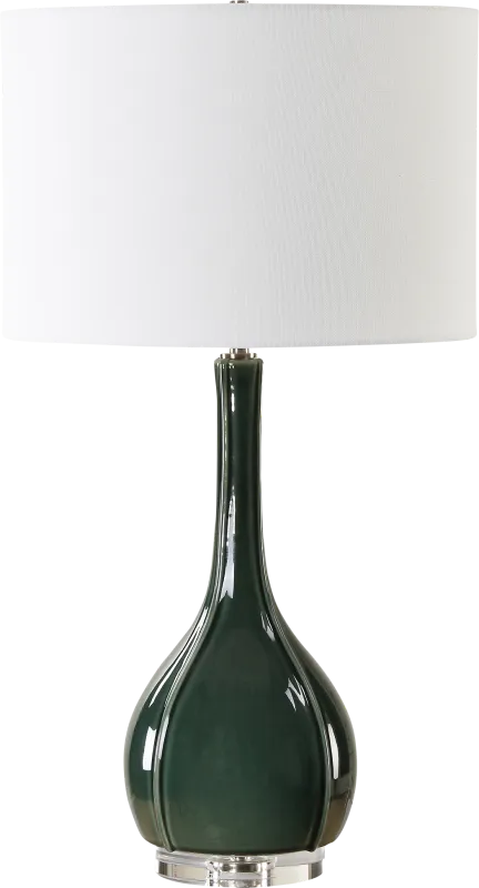 Athens Bay Green Lamp
