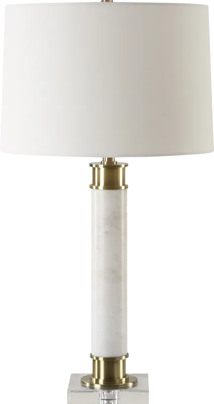 Terrell Isle White Lamp