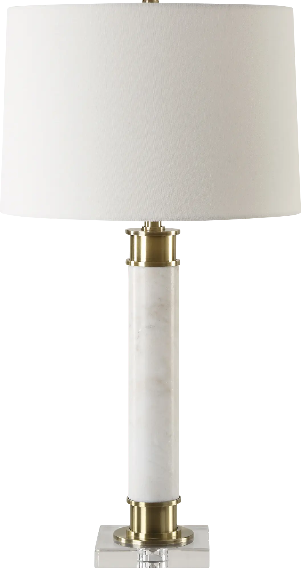 Terrell Isle White Lamp